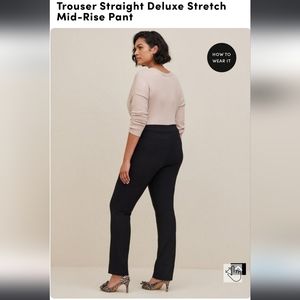 Torrid black dress pant size 24S